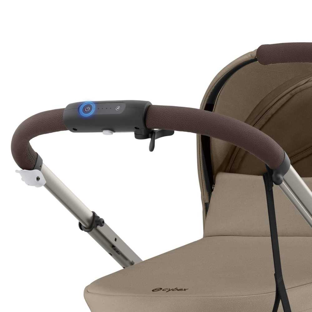 copy of Važiuoklė Cybex Priam V4 Chrome Black su juoda rankena