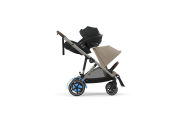 Sportinis vežimėlis Cybex e-Gazelle S TPE, Almond Beige-Vaikiški vežimėliai, Sportiniai vežimėliai-e-vaikas