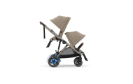 Sportinis vežimėlis Cybex e-Gazelle S TPE, Almond Beige-Vaikiški vežimėliai, Sportiniai vežimėliai-e-vaikas