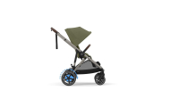 Sportinis vežimėlis Cybex e-Gazelle S TPE, Moss Green-Vaikiški vežimėliai, Sportiniai vežimėliai-e-vaikas