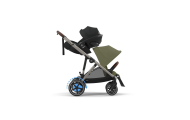Sportinis vežimėlis Cybex e-Gazelle S TPE, Moss Green-Vaikiški vežimėliai, Sportiniai vežimėliai-e-vaikas