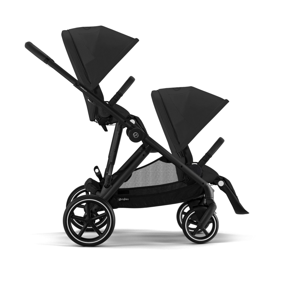 Vežimėlio kėdutė Cybex Gazelle S BLK, Moon Black-Vaikiški vežimėliai, Lopšiai ir rėmai-e-vaikas