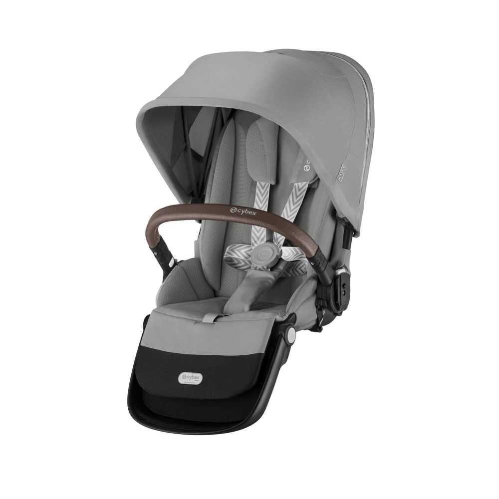 copy of Važiuoklė Cybex Priam V4 Chrome Black su juoda rankena