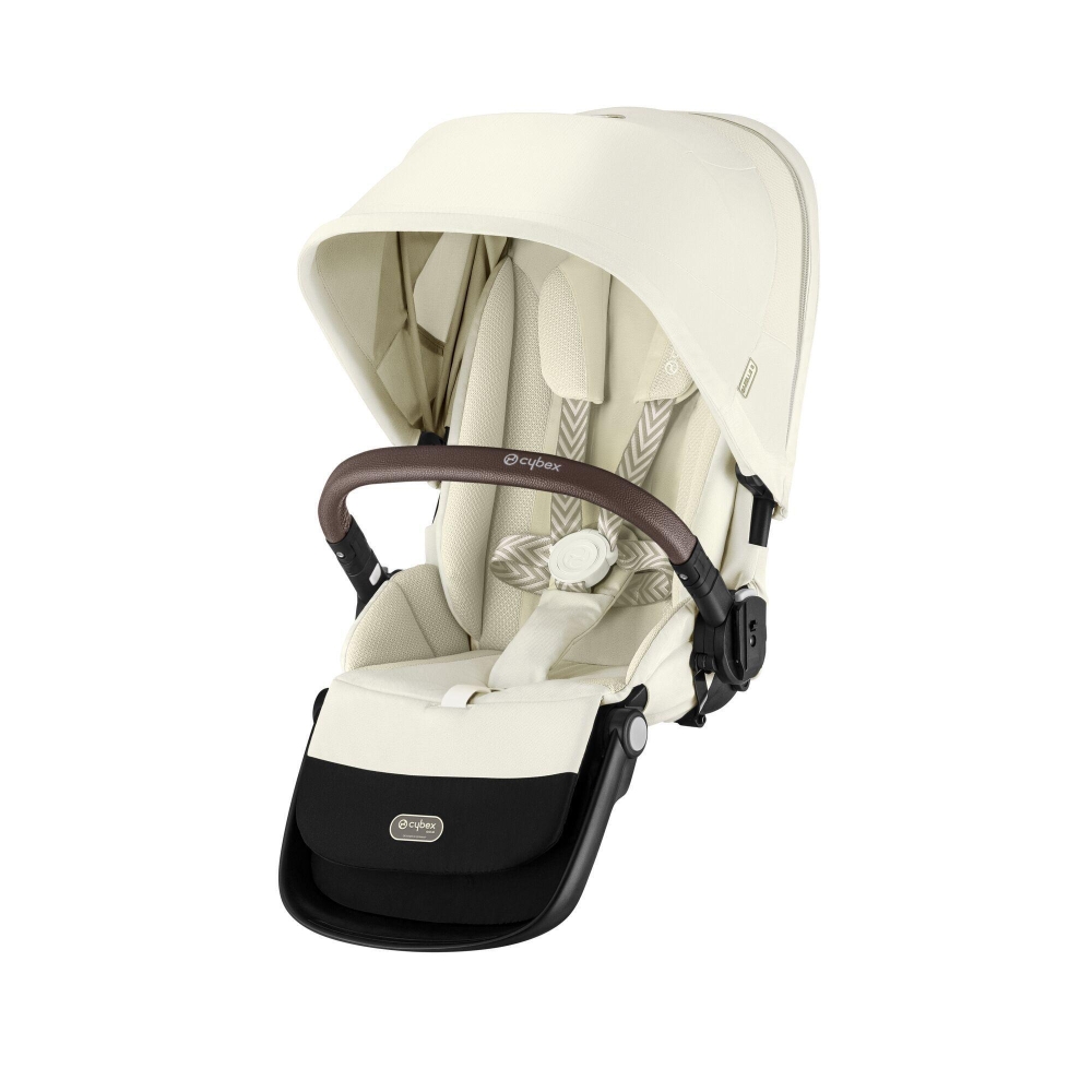 Vežimėlio kėdutė Cybex Gazelle S TPE, Seashell Beige-Vaikiški vežimėliai, Lopšiai ir rėmai-e-vaikas