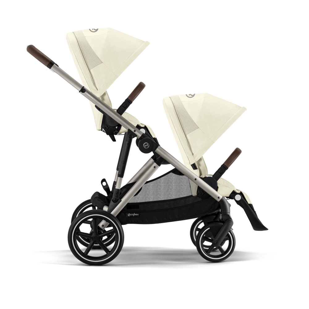 Vežimėlio kėdutė Cybex Gazelle S TPE, Seashell Beige-Vaikiški vežimėliai, Lopšiai ir rėmai-e-vaikas