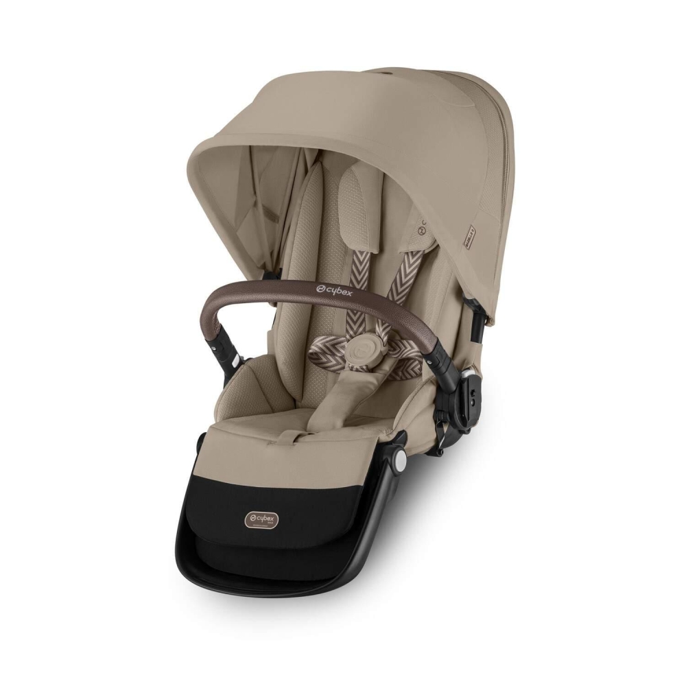 Vežimėlio kėdutė Cybex Gazelle S TPE, Almond Beige-Vaikiški vežimėliai, Lopšiai ir rėmai-e-vaikas