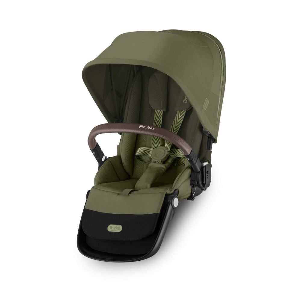 Vežimėlio kėdutė Cybex Gazelle S TPE, Moss Green-Vaikiški vežimėliai, Lopšiai ir rėmai-e-vaikas