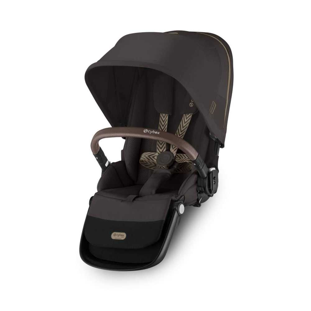copy of Važiuoklė Cybex Priam V4 Chrome Black su juoda rankena
