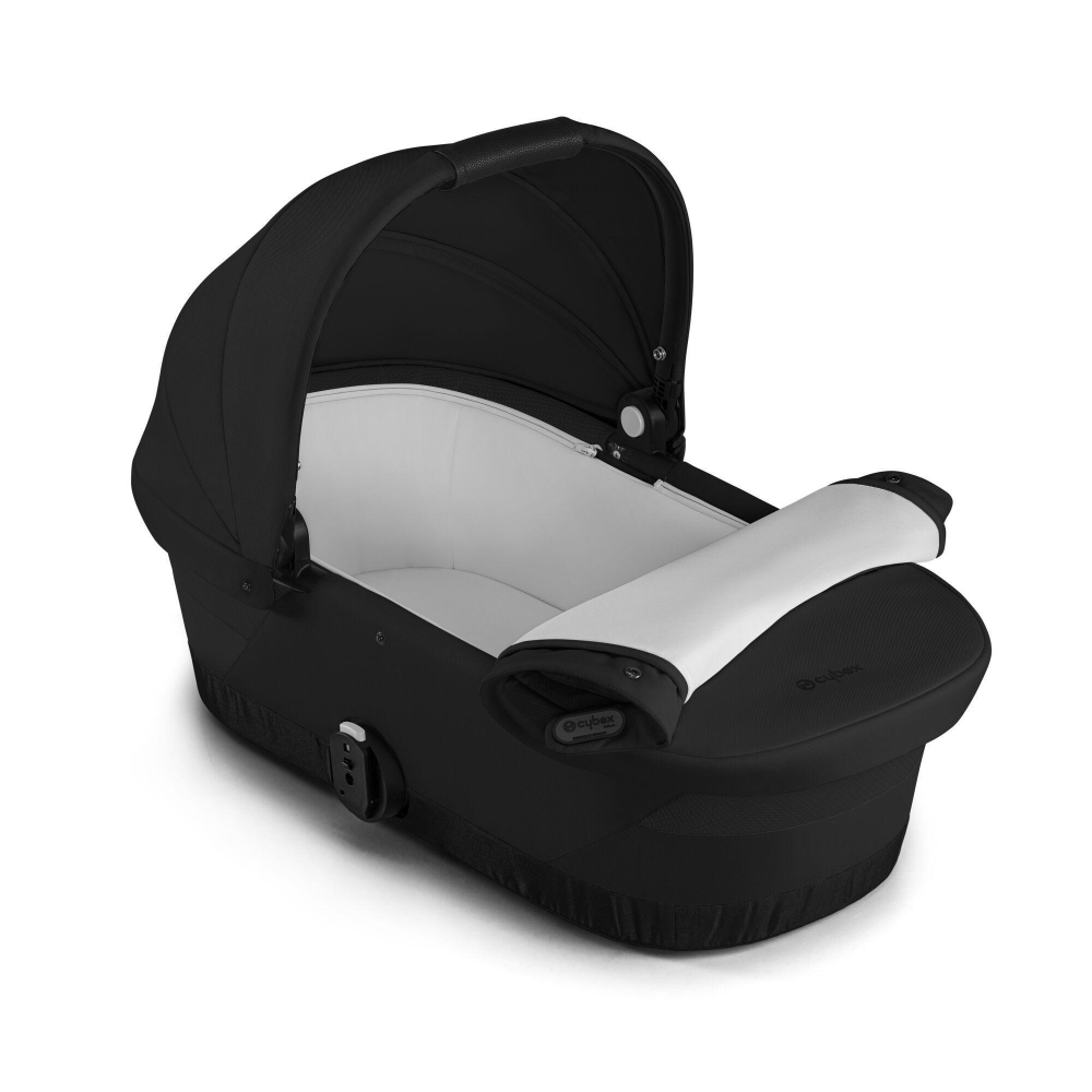 copy of Važiuoklė Cybex Priam V4 Chrome Black su juoda rankena