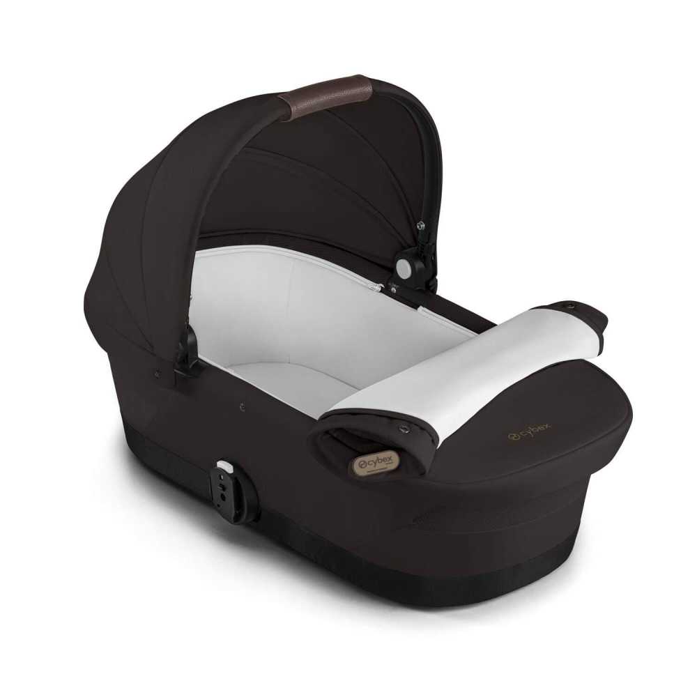 copy of Važiuoklė Cybex Priam V4 Chrome Black su juoda rankena