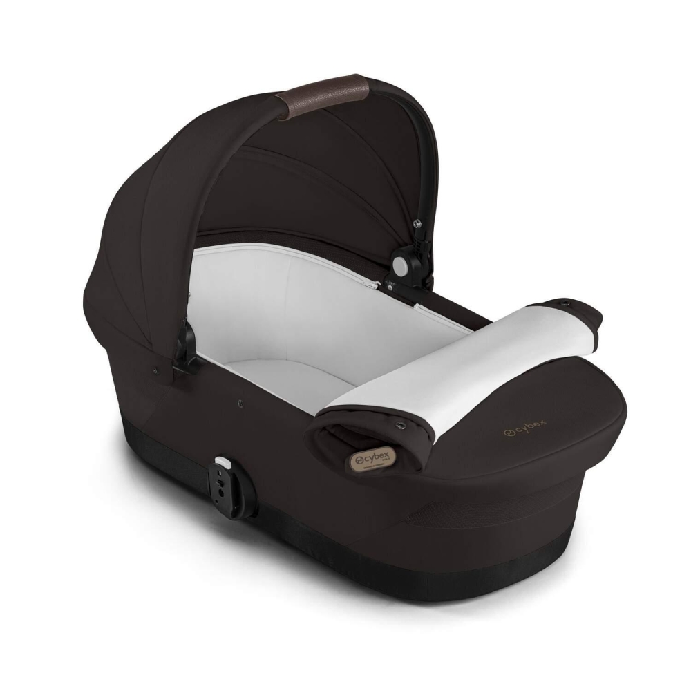copy of Važiuoklė Cybex Priam V4 Chrome Black su juoda rankena