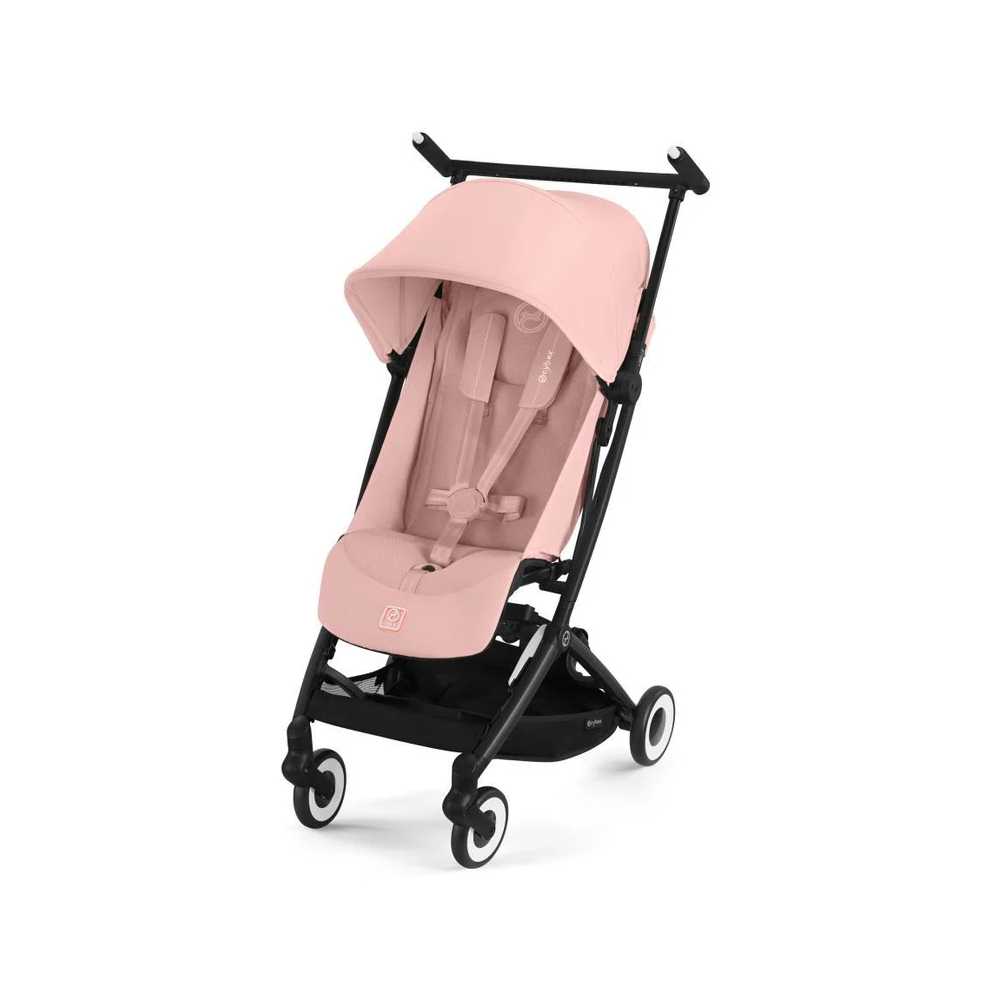 Sportinis vežimėlis Cybex Libelle BLK, Candy Pink-Vaikiški vežimėliai, Sportiniai vežimėliai-e-vaikas