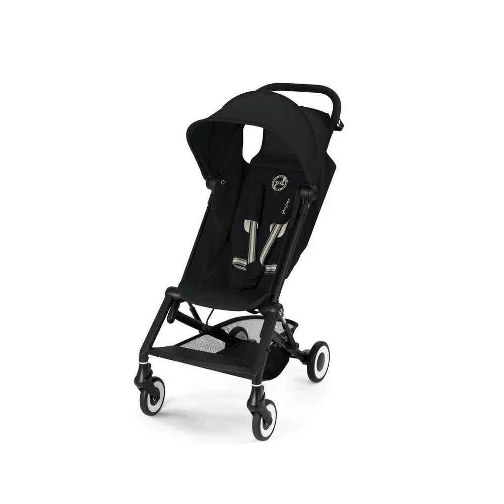 copy of Važiuoklė Cybex Priam V4 Chrome Black su juoda rankena