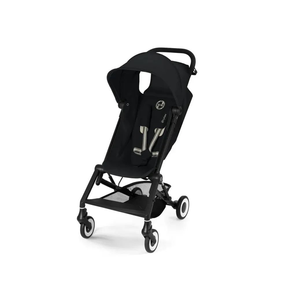 copy of Važiuoklė Cybex Priam V4 Chrome Black su juoda rankena