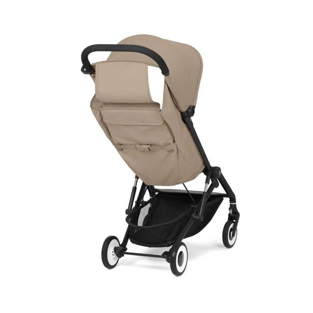 Sportinis vežimėlis Cybex Agis BLK, Almond Beige-Vaikiški vežimėliai, Sportiniai vežimėliai-e-vaikas