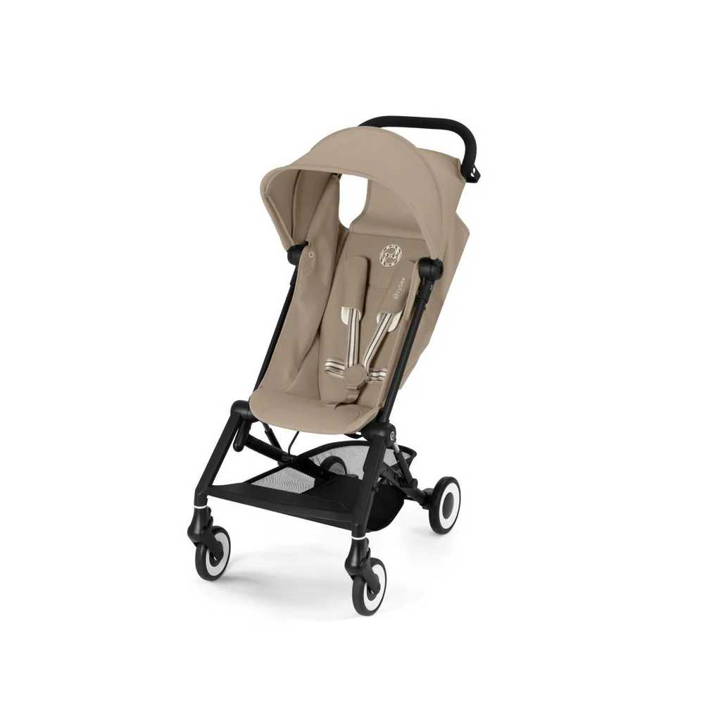 Sportinis vežimėlis Cybex Agis BLK, Almond Beige-Vaikiški vežimėliai, Sportiniai vežimėliai-e-vaikas