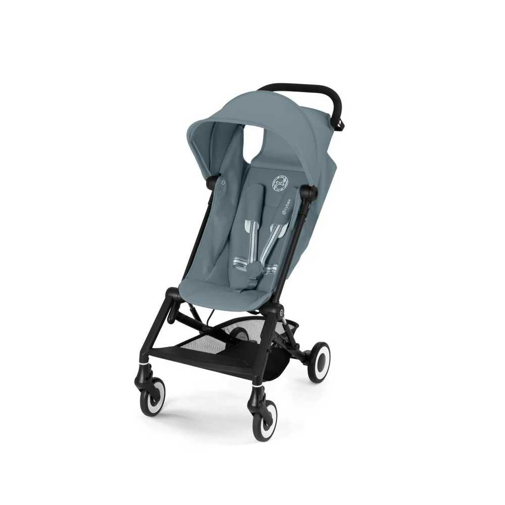 Sportinis vežimėlis Cybex Agis BLK, Stormy Blue-Vaikiški vežimėliai, Sportiniai vežimėliai-e-vaikas