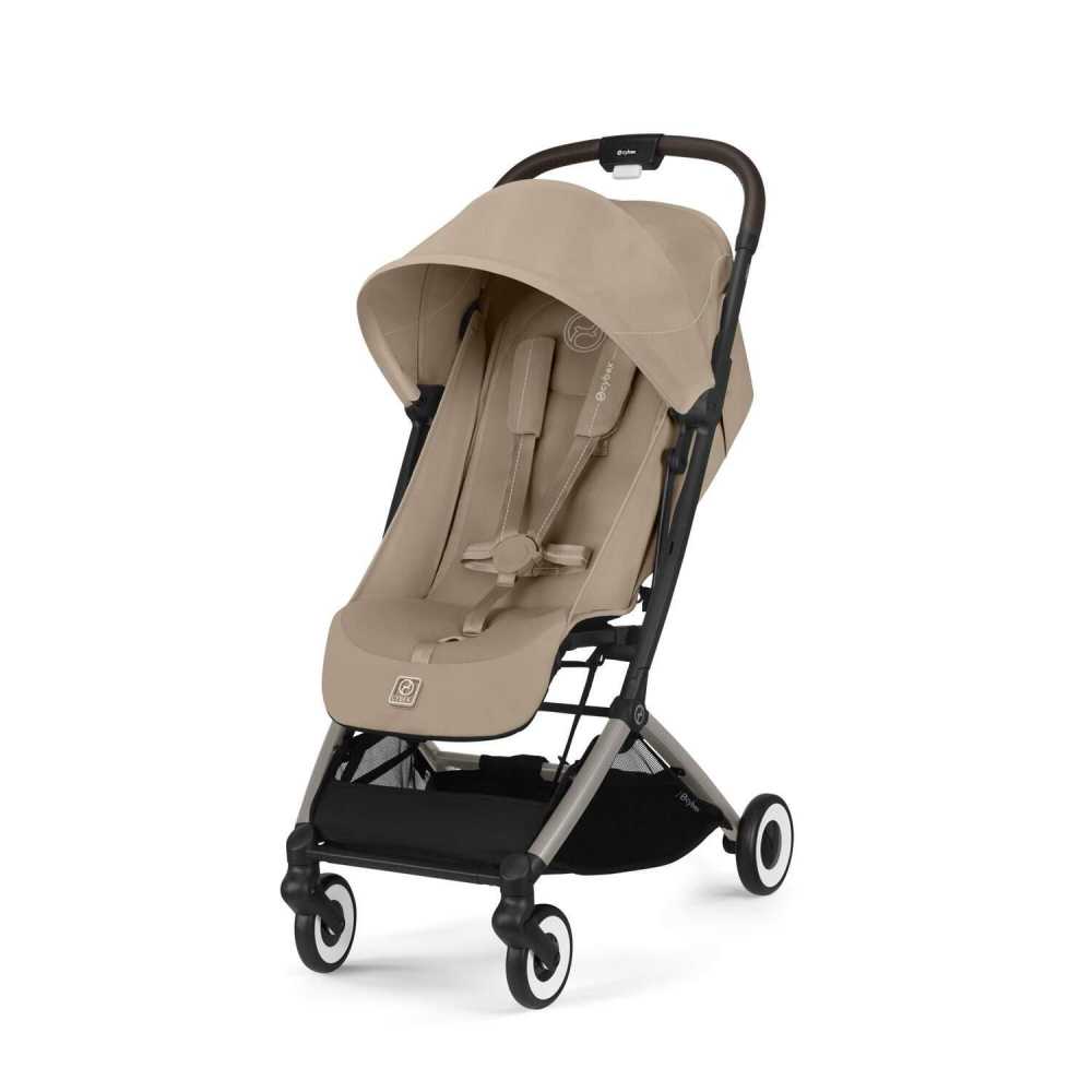 Sportinis vežimėlis Cybex Orfeo TPE, Almond Beige-Vaikiški vežimėliai, Sportiniai vežimėliai-e-vaikas