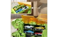 Dinozauro sunkvežimis WOOPIE su transporto priemonėmis, 13 el.-Žaislai, Auto ir transporto žaislai, Garažai, trasos ir kita, Maš