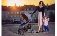 Sportinis vežimėlis 4Baby Rapid Unique, tamsiai mėlynas-Vaikiški vežimėliai, Sportiniai vežimėliai-e-vaikas