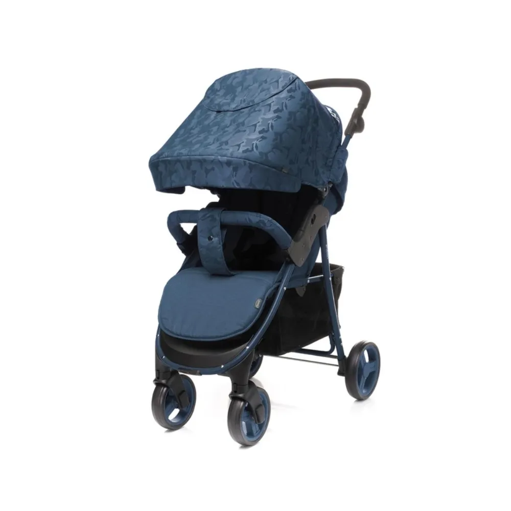 Sportinis vežimėlis 4Baby Rapid Unique, Navy Blue-Vaikiški vežimėliai, Sportiniai vežimėliai, Greitas išsiuntimas-e-vaikas