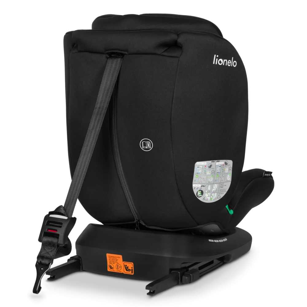 Automobilinė kėdutė Lionelo Bastiaan I-size, 0-36 kg, Black Carbon-Automobilinės kėdutės, 0-36 kg, Greitas išsiuntimas-e-vaikas