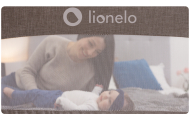Apsauginis barjeras Lionelo Eva, Beige Melange-Miegui, Lovyčių, maniežų priedai, Greitas išsiuntimas-e-vaikas