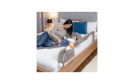 Apsauginis barjeras Lionelo Eva, Beige Melange-Miegui, Lovyčių, maniežų priedai, Greitas išsiuntimas-e-vaikas