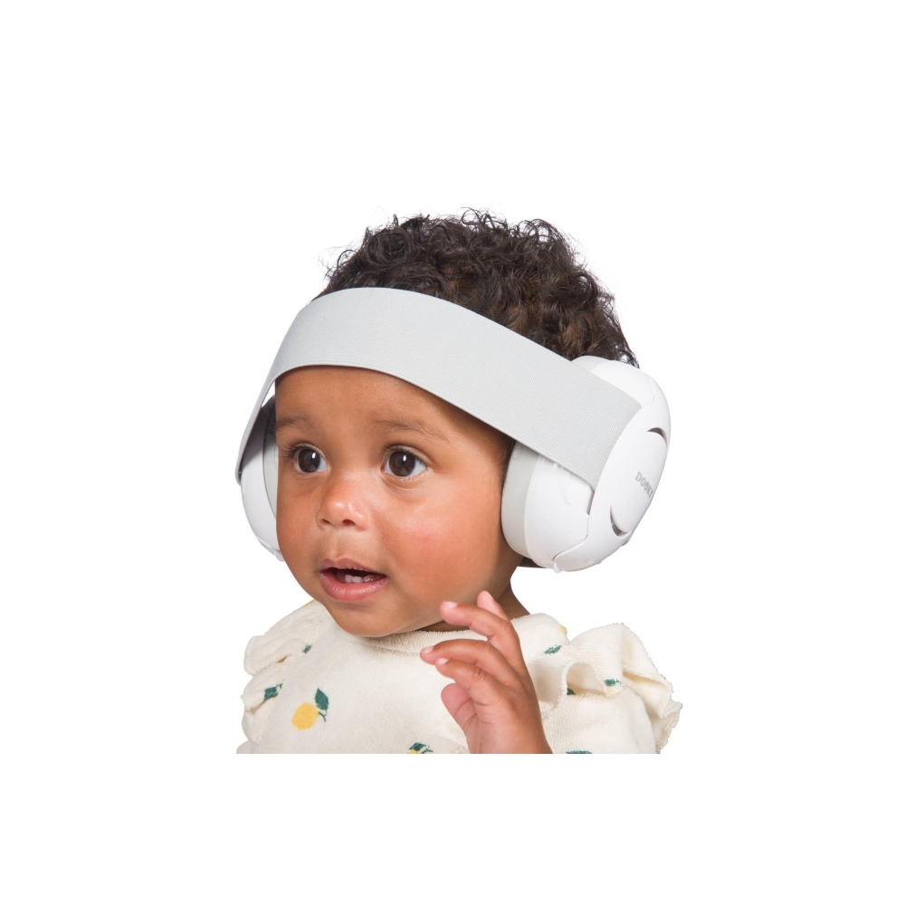 Słuchawki ochronne DOOKY Baby Earmuff white 0-3 l