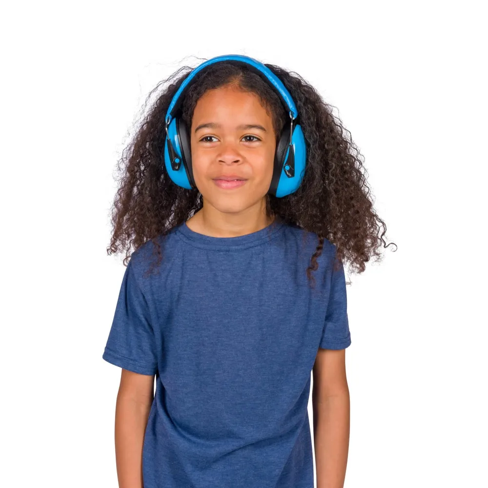Apsauginės ausinės „DOOKY Junior blue 3+“ (5–16 m.