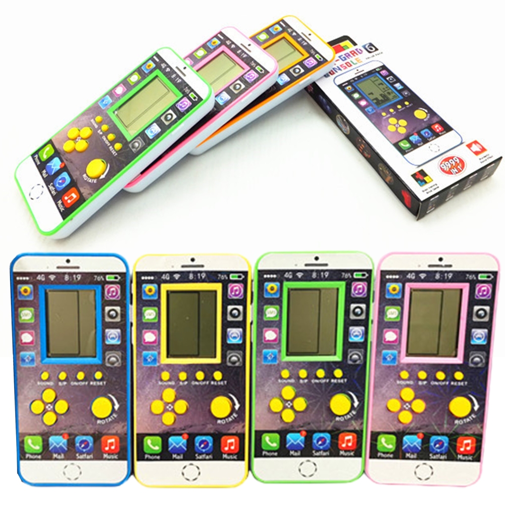 Elektroninis žaidimas mini WOOPIE Tetris, kišeninis variantas-Žaislai, Stalo žaidimai, Žaidimų konsolės-e-vaikas