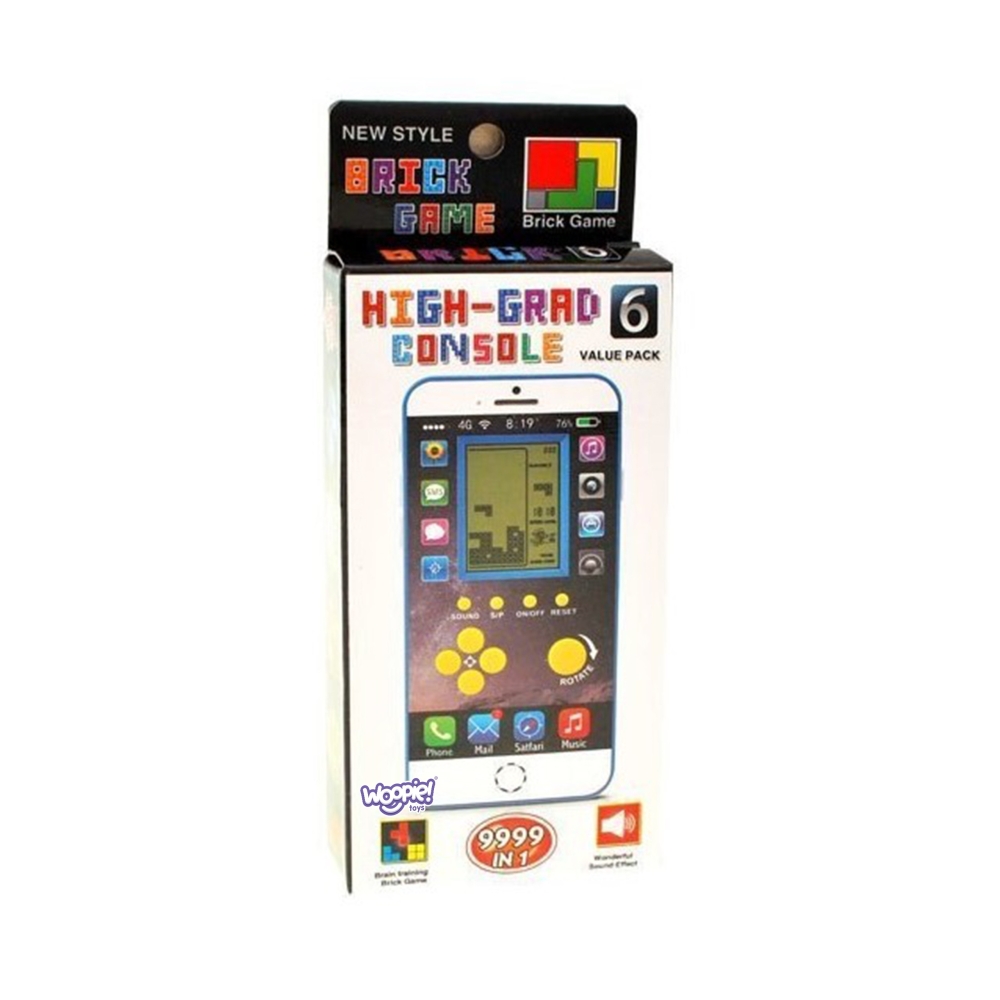 Elektroninis žaidimas mini WOOPIE Tetris, kišeninis variantas-Žaislai, Stalo žaidimai, Žaidimų konsolės-e-vaikas