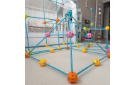 WOOPIE Construction Set XXL Tent Base Tube Straws 340 pcs.					