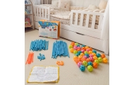 WOOPIE Construction Set XXL Tent Base Tube Straws 340 pcs.					