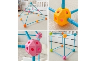 WOOPIE Construction Set XXL Tent Base Tube Straws 340 pcs.					