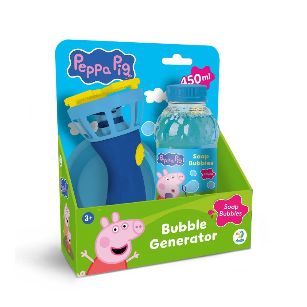  Lauko žaidimas Muilo burbulų generatorius Peppa Pig 450 ml 