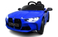BMW m4 NIEBIESKI Auto na akumulator EVA Skóra pilot Akumulator litowo-jonowy