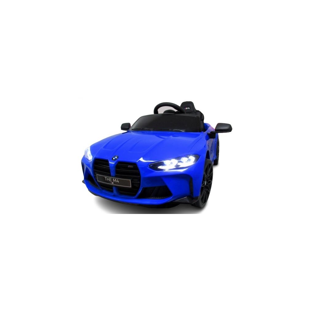Elektromobilis BMW M4, Blue-Elektromobiliai vaikams, Mašinos-e-vaikas