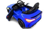 BMW m4 NIEBIESKI Auto na akumulator EVA Skóra pilot Akumulator litowo-jonowy