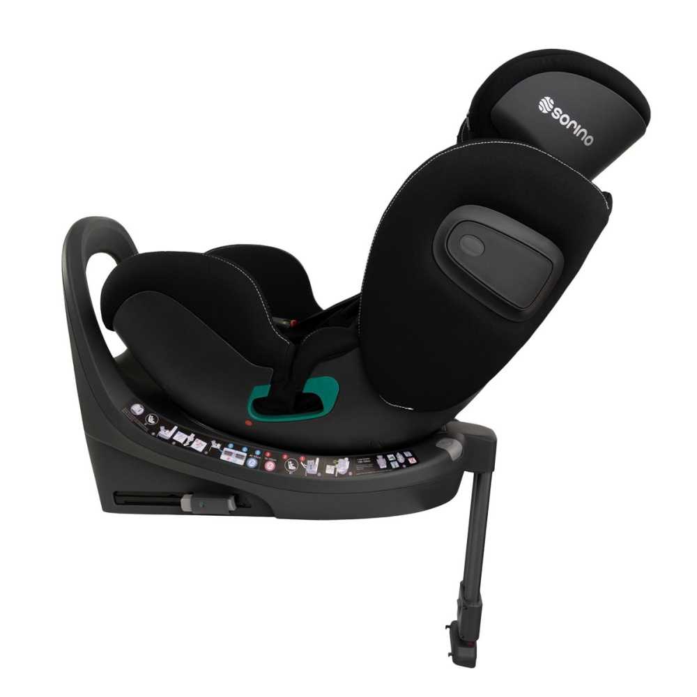 SORINO Fotelik Aurora - Black-Automobilinės kėdutės, 0-36 kg-e-vaikas