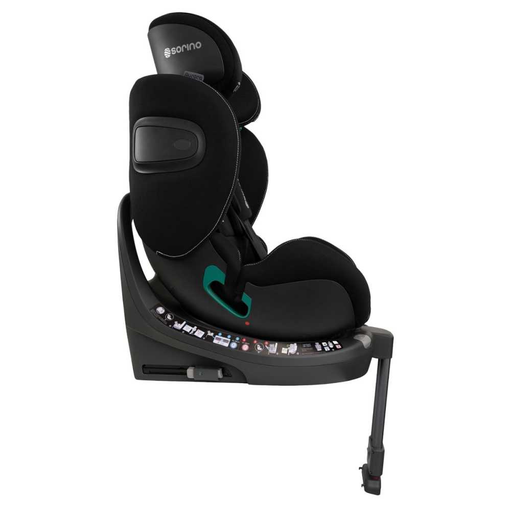 SORINO Fotelik Aurora - Black-Automobilinės kėdutės, 0-36 kg-e-vaikas