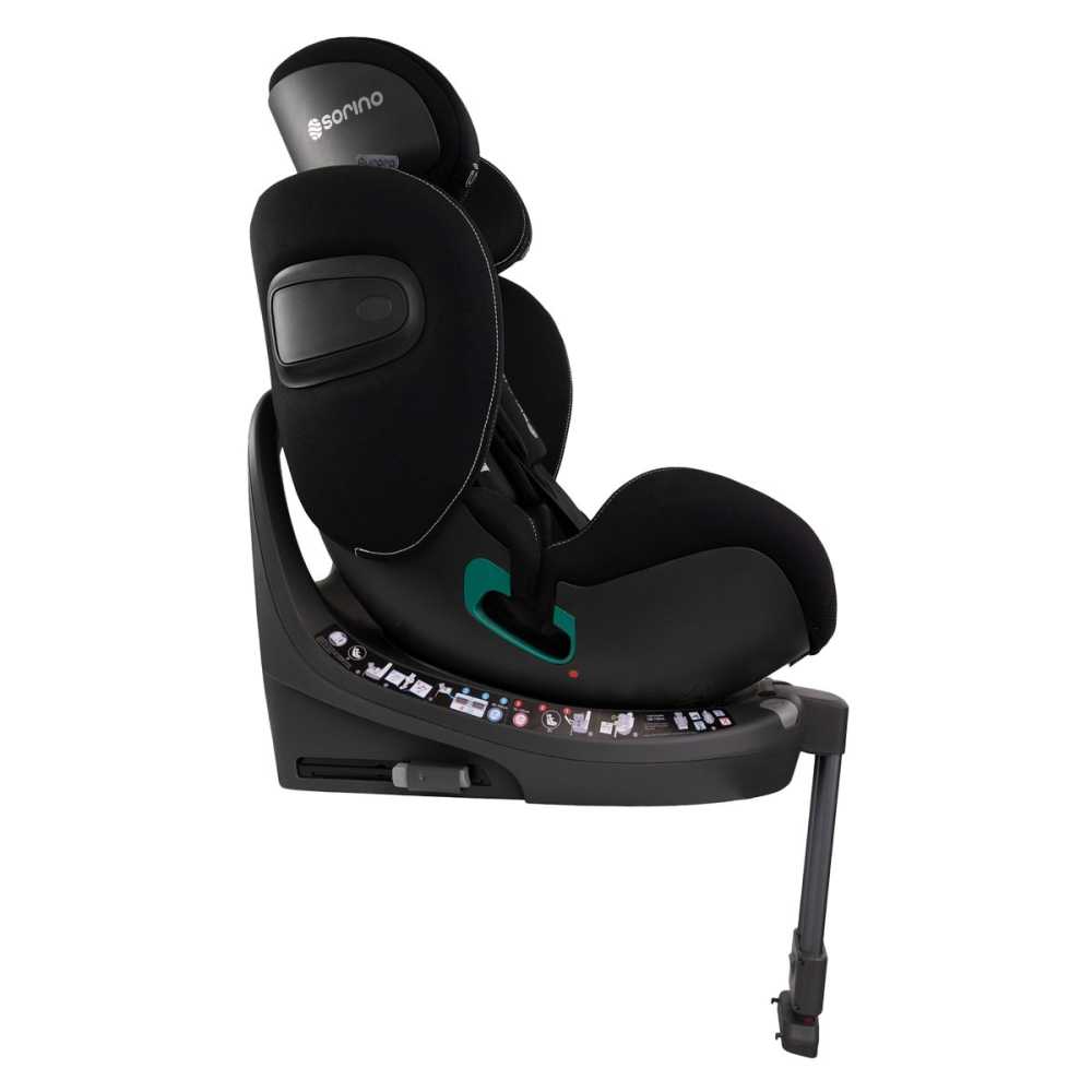 SORINO Fotelik Aurora - Black-Automobilinės kėdutės, 0-36 kg-e-vaikas