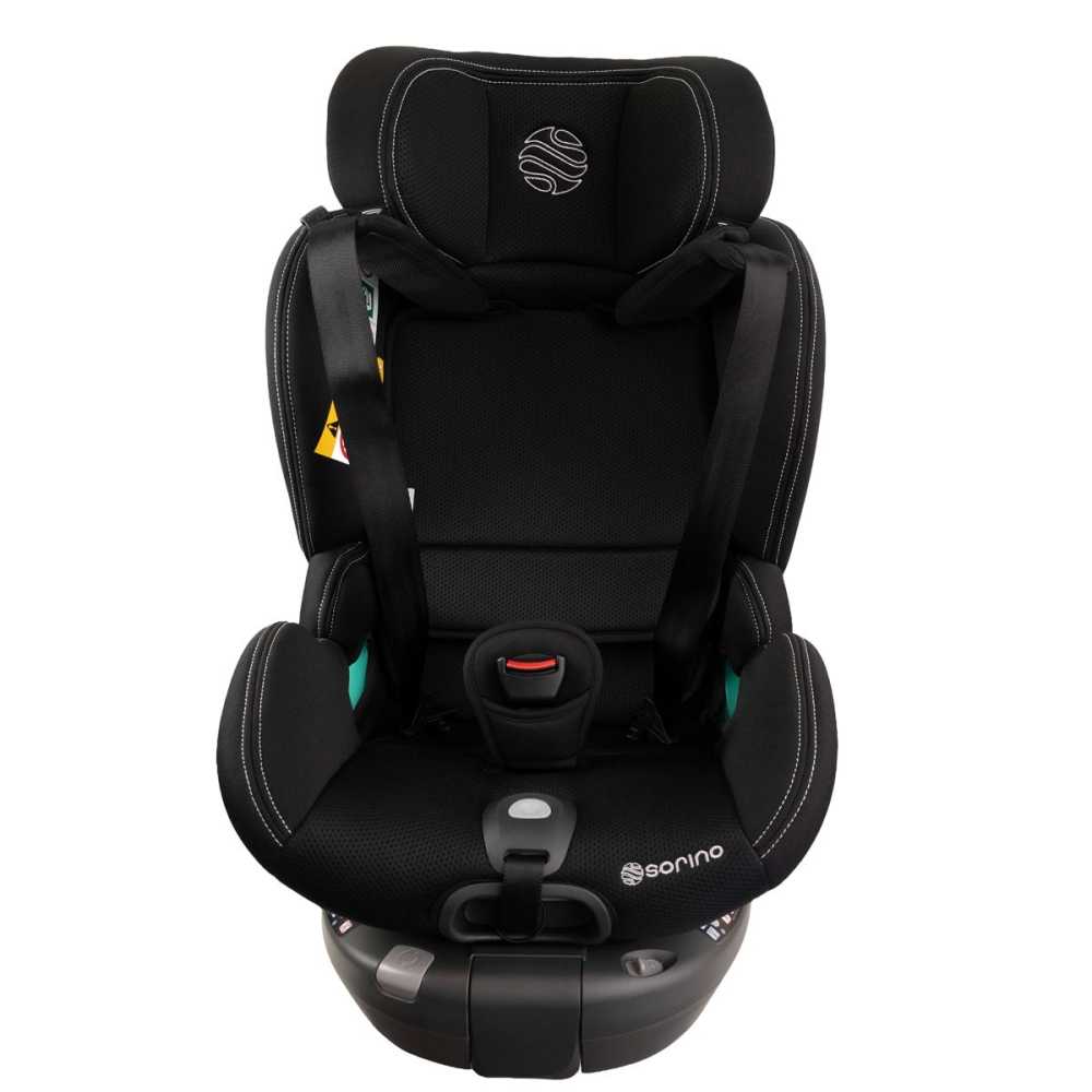 Automobilinė kėdutė Sorino Aurora, 40-150 cm, Black-Automobilinės kėdutės, 0-36 kg-e-vaikas
