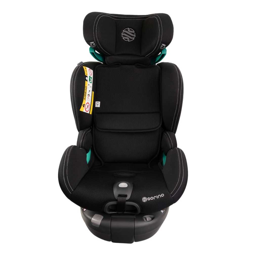 Automobilinė kėdutė Sorino Aurora, 40-150 cm, Black-Automobilinės kėdutės, 0-36 kg-e-vaikas