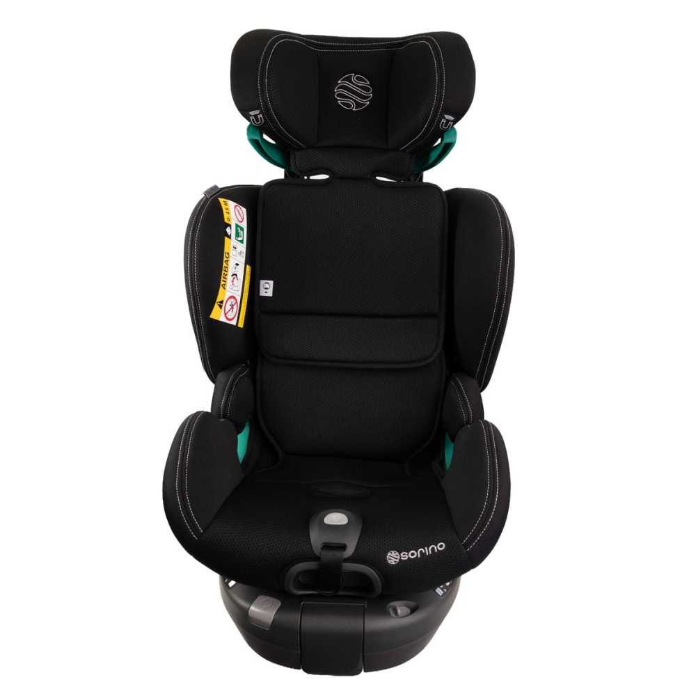 SORINO Fotelik Aurora - Black-Automobilinės kėdutės, 0-36 kg-e-vaikas