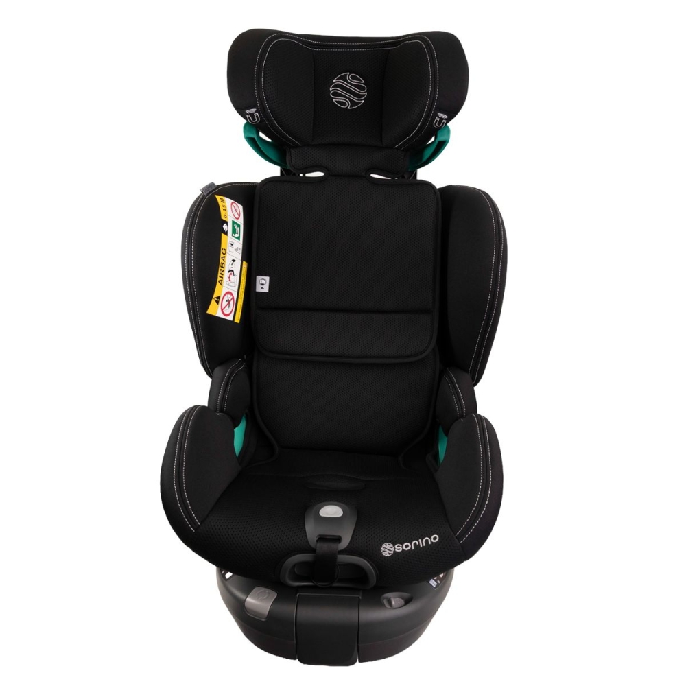 SORINO Fotelik Aurora - Black-Automobilinės kėdutės, 0-36 kg-e-vaikas
