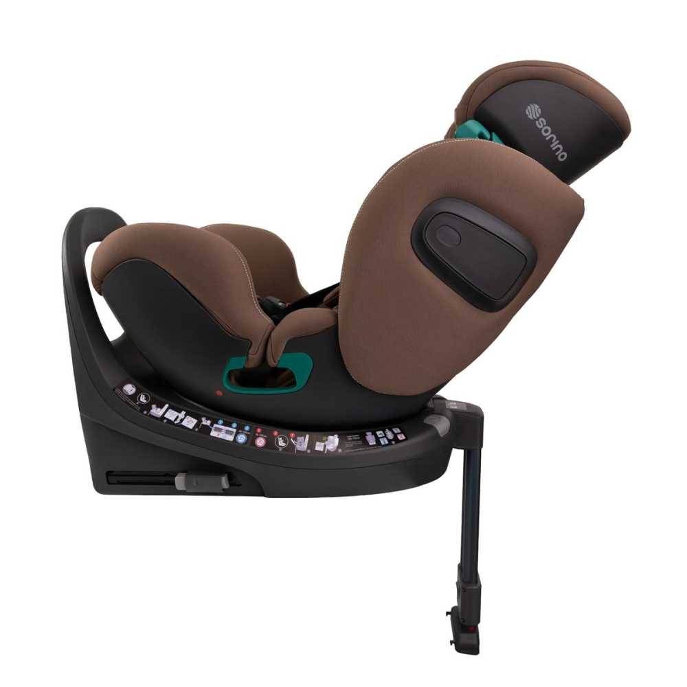 Automobilinė kėdutė Sorino Aurora, 40-150 cm, Chocolate-Automobilinės kėdutės, 0-36 kg-e-vaikas