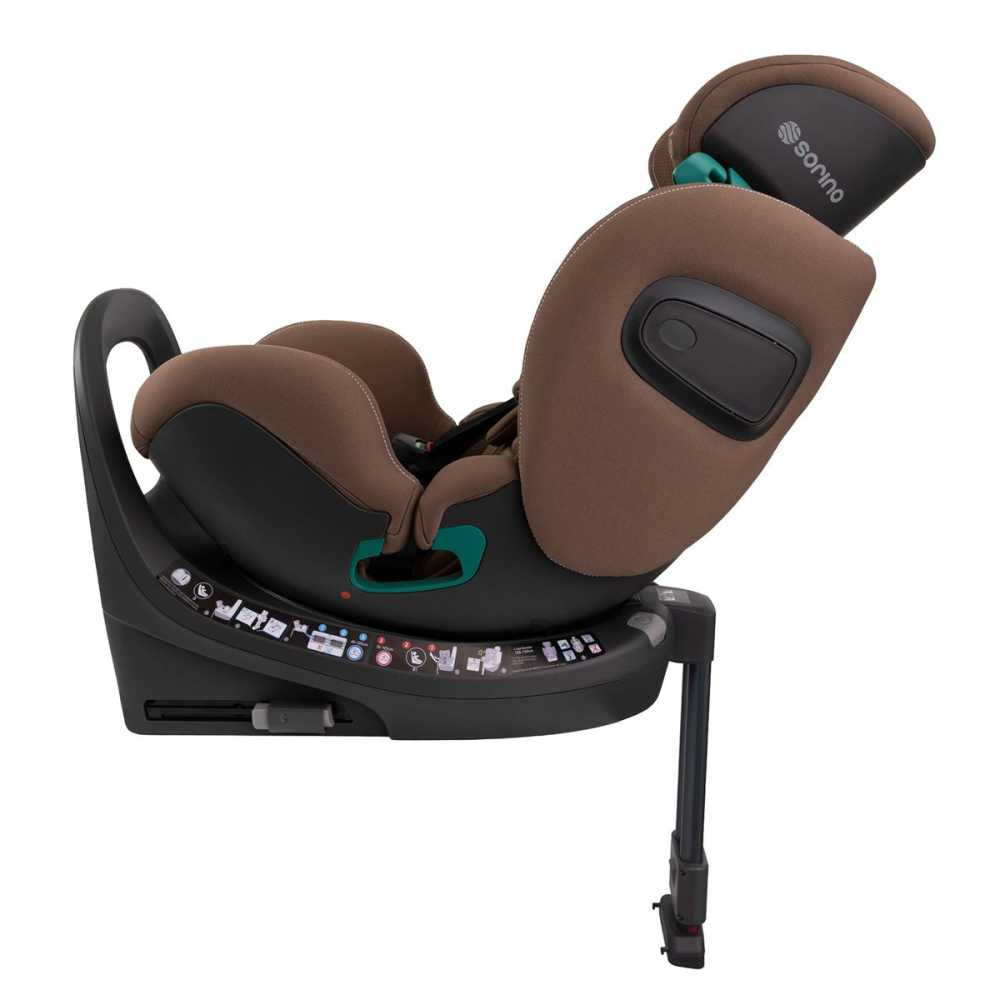 Automobilinė kėdutė Sorino Aurora, 40-150 cm, Chocolate-Automobilinės kėdutės, 0-36 kg-e-vaikas