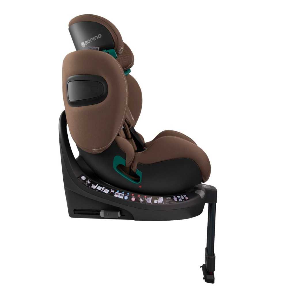 Automobilinė kėdutė Sorino Aurora, 40-150 cm, Chocolate-Automobilinės kėdutės, 0-36 kg-e-vaikas