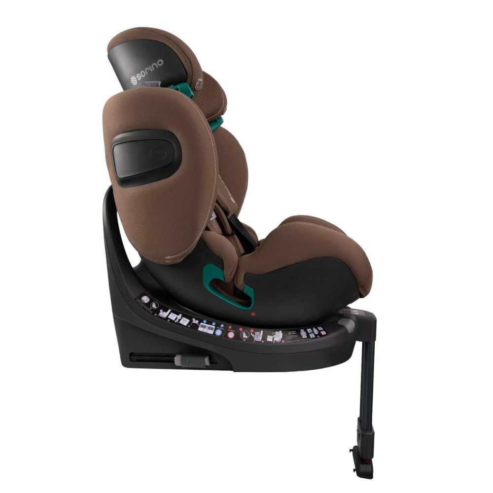 Automobilinė kėdutė Sorino Aurora, 40-150 cm, Chocolate-Automobilinės kėdutės, 0-36 kg-e-vaikas